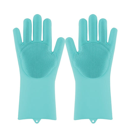 Silicone Dishwashing Scrubber Gloves - wnkrs
