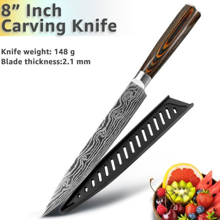 Carbon Stainless Steel Kitchen Knife - wnkrs