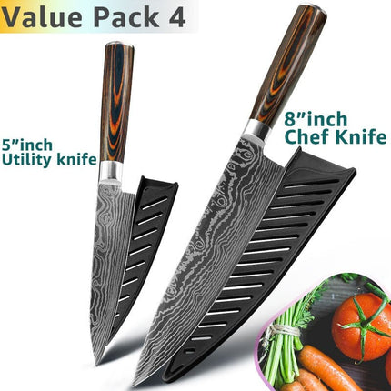 Carbon Stainless Steel Kitchen Knife - wnkrs
