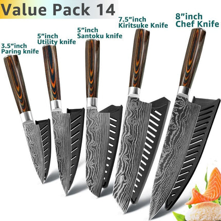 Carbon Stainless Steel Kitchen Knife - wnkrs