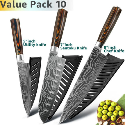 Carbon Stainless Steel Kitchen Knife - wnkrs