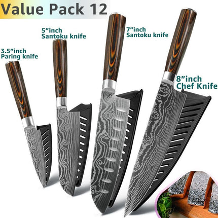 Carbon Stainless Steel Kitchen Knife - wnkrs