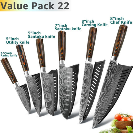 Carbon Stainless Steel Kitchen Knife - wnkrs