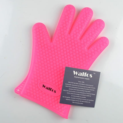 Heat Resistant Silicone Barbecue Gloves - wnkrs