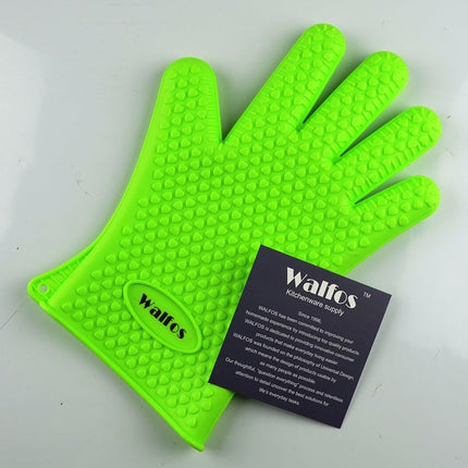 Heat Resistant Silicone Barbecue Gloves - wnkrs