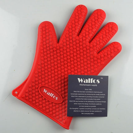 Heat Resistant Silicone Barbecue Gloves - wnkrs