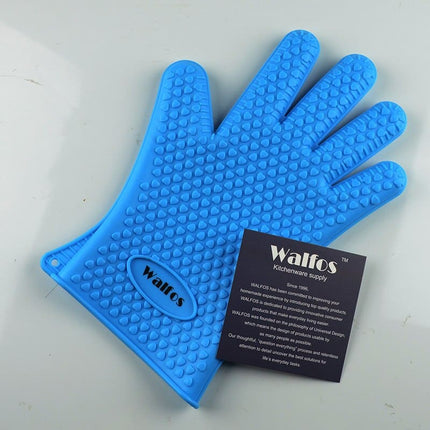 Heat Resistant Silicone Barbecue Gloves - wnkrs