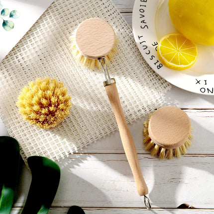 Wooden Handle Sisal Cleaning Brushes - Wnkrs