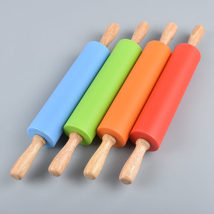 Convenient Non-Stick Eco-Friendly Silicone Rolling Pin