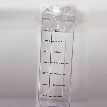 Creative Transparent Water Bottle - Wnkrs