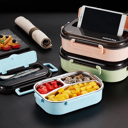 304 Stainless Steel Colorful Design Lunch Box - wnkrs