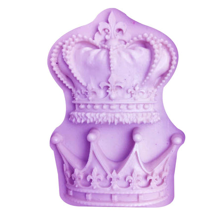 Crown Shaped Silicone Fandont Mold - wnkrs