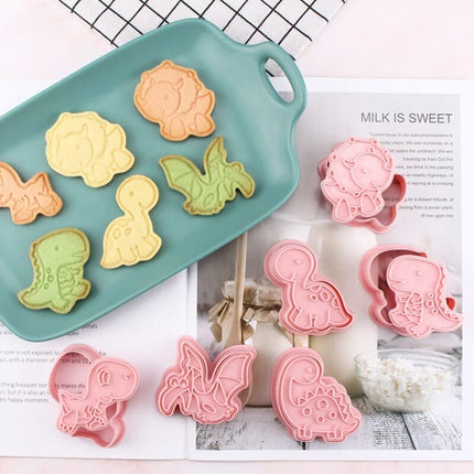 Cartoon Animal Shaped Cookie Cutters 6 pcs Set - Wnkrs