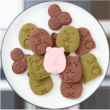 Cartoon Animal Shaped Cookie Cutters 6 pcs Set - Wnkrs