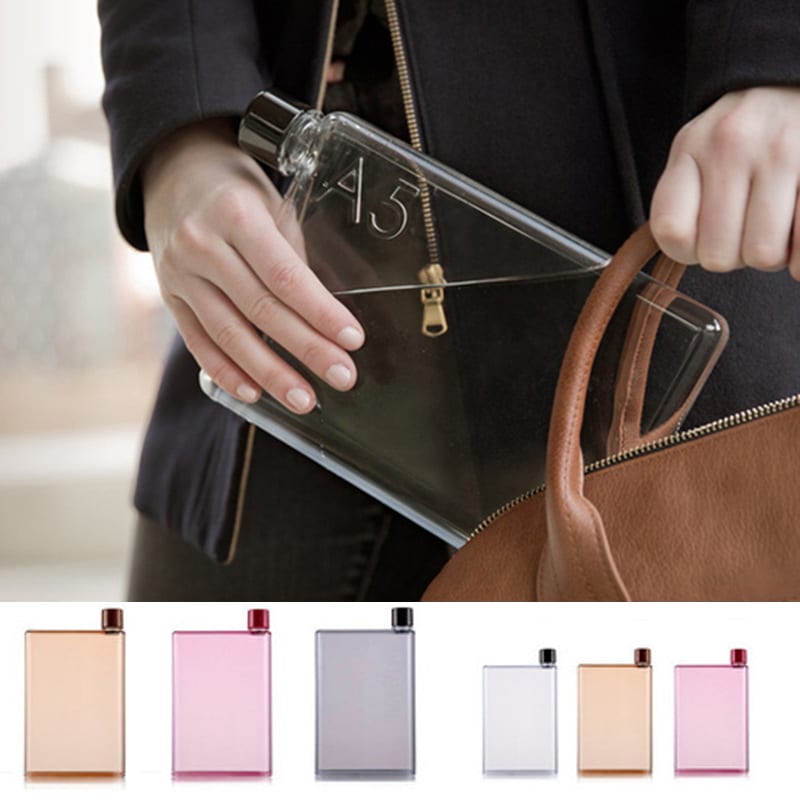 Eco-Friendly Flat Water Bottle