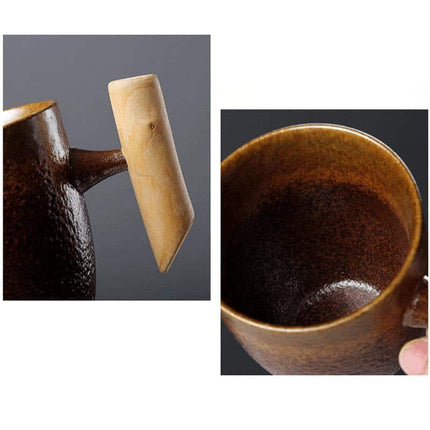 Rustic Style Ceramic Coffee Mug - Wnkrs