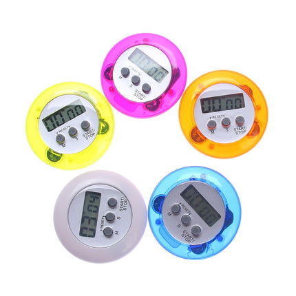 LCD Digital Round Kitchen Timer - Wnkrs