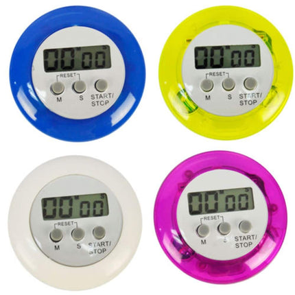 LCD Digital Round Kitchen Timer - Wnkrs