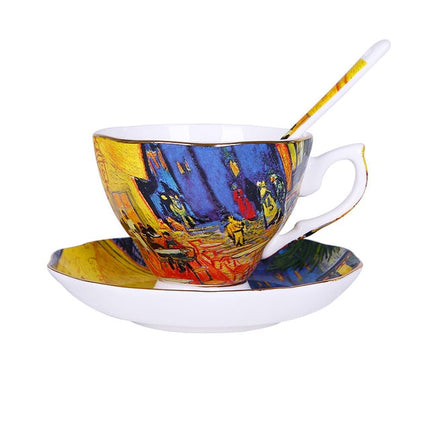 Van Gogh Art Painting Tableware Set 3 pcs - Wnkrs