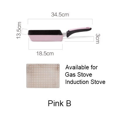 Non-Stick Colorful Stainless Steel Frying Pan - Wnkrs