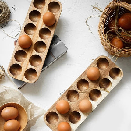 Wood Egg Storage Container - Wnkrs