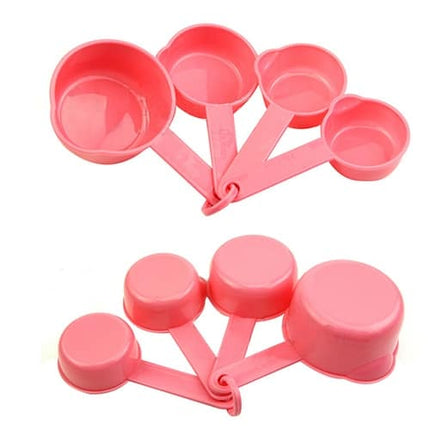 Pink Baking Measuring Cups / Spoons 10 pcs Set - wnkrs