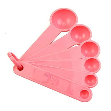Pink Baking Measuring Cups / Spoons 10 pcs Set - wnkrs