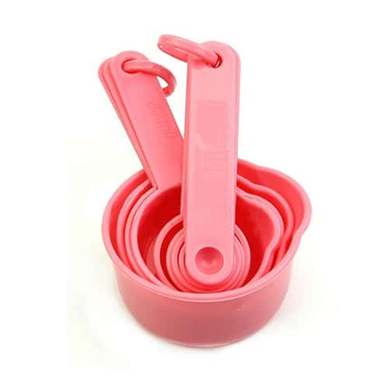 Pink Baking Measuring Cups / Spoons 10 pcs Set - wnkrs