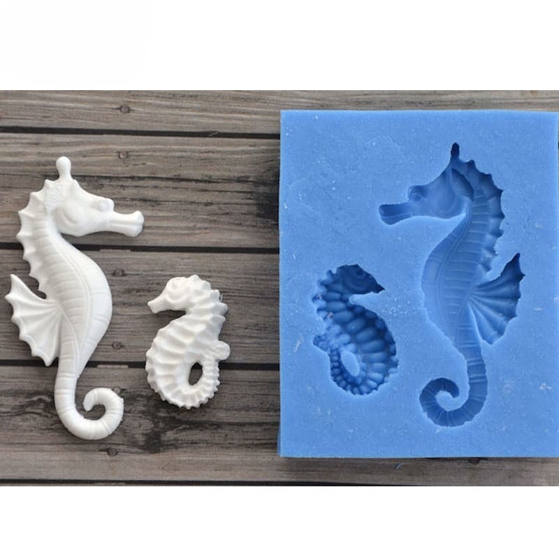 Sea Horse Shaped Silicone Mold