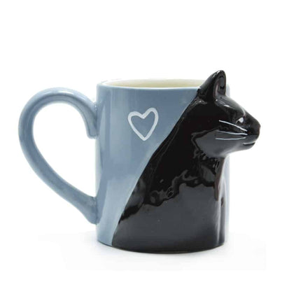 Kissing Cats Mugs Pair for Couples - Wnkrs