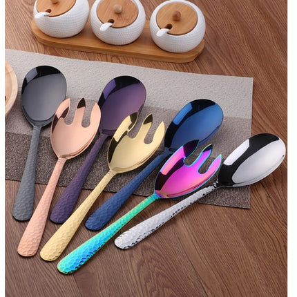 Large Salad Serving Spoon and Fork Set - Wnkrs