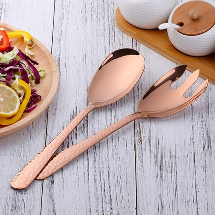Large Salad Serving Spoon and Fork Set - Wnkrs