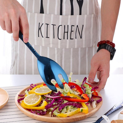 Large Salad Serving Spoon and Fork Set - Wnkrs