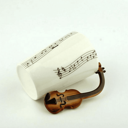 Creative Musical Instrument Themed Eco-Friendly Ceramic Mug - Wnkrs