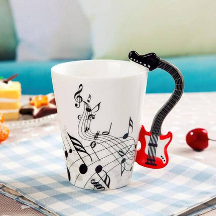 Creative Musical Instrument Themed Eco-Friendly Ceramic Mug - Wnkrs