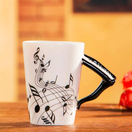Creative Musical Instrument Themed Eco-Friendly Ceramic Mug - Wnkrs