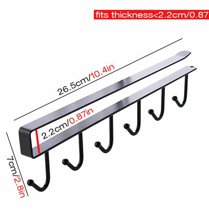 Hanging Kitchen Storage Rack for Cups - Wnkrs