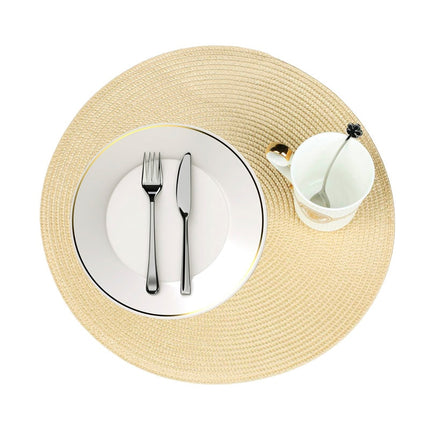 Round Braided Style Table Mats - Wnkrs