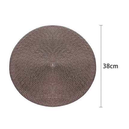 Round Braided Style Table Mats - Wnkrs