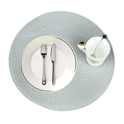 Round Braided Style Table Mats - Wnkrs