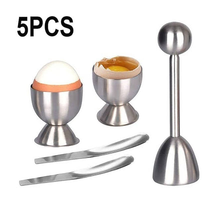 Metal Boiled Egg Holders 5 Pcs Set - Wnkrs