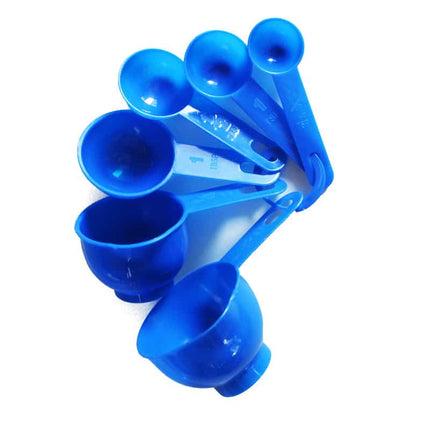 Plastic Measuring Cup with Measuring Spoons 10 pcs Set - Wnkrs