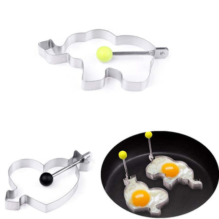 Lovely Stainless Steel Fried Egg Mold - Wnkrs