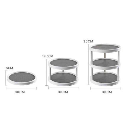 1/2/3 Layer Rotating Food Storage Tray - wnkrs