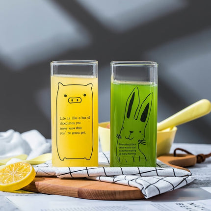 Funny Animals Glass - Wnkrs