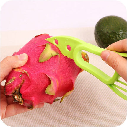 Convenient Multipurpose Durable Plastic Avocado Peeler - wnkrs