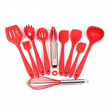 Useful Non-Stick Eco-Friendly Silicone Kitchen Utensils Set - wnkrs