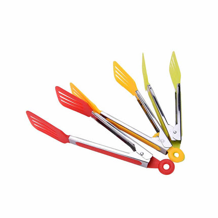 Colorful Stainless Steel BBQ Tongs - wnkrs