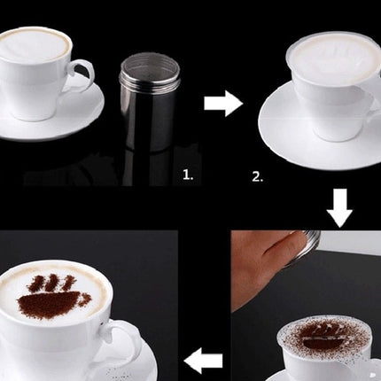 Creative Coffee Stencils - wnkrs