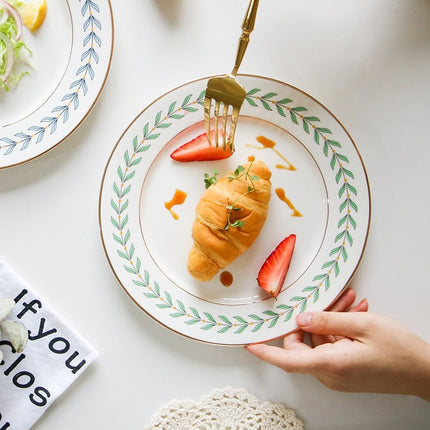 Wreath Ceramic Plate - Wnkrs